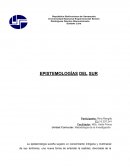 Epistemologías del sur