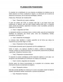 Fases del proceso de planeación