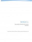 Inegría S.L Caso práctico dirección de RR.HH