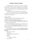 Actividades y sistema de evaluación