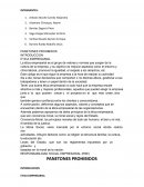 Panetones prohibidos. Etica empresarial