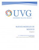 Nuevos modelos de negocio