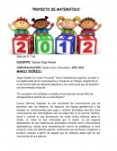 Proyecto matemática sala de 5 años