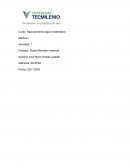 Actividad Razonamiento lógico matemático