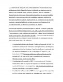 La Constitución de Venezuela