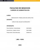 EF negociacion y resolucion de conflictos