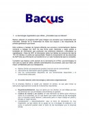 La tecnología organizativa que utiliza. ¿Considera que es idónea?