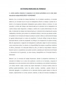 Actividad mercado de trabajo