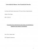 El principio de no devolución como norma consuetudinaria e imperativa (jus cogens). Excepciones