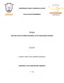 Análisis critico sobre desarrollo de habilidades humano