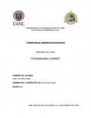 Elaboracion de un texto “Overpopulation problem”