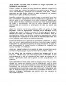 ¿Qué relación encuentra entre la Gestión de riesgo empresarial y la viabilidad de una empresa?