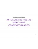 Antología de poetas mexicanos contemporáneos