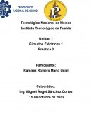 Reporte de circuito resistivo