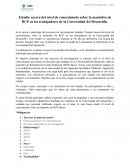 Estudio acerca del nivel de conocimiento sobre la maniobra de RCP en los trabajadores de la Universidad del Desarrollo