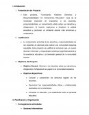 Proyectos de derecho docente