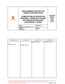 Conducción de equipo de servicio y vehículo liviano