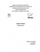 Caso clinico (Adultez tardía)