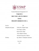 Presión hidrostática