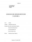 Geología del departamento de Cajamarca