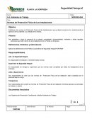 Normas de Protección Física de Las Instalaciones