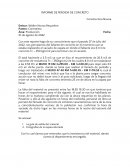 Informe de perdida de concreto