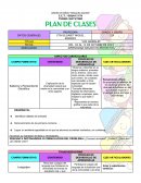 Planeación preescolar 2° Grado