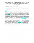 Influencia de la calidad percibida del servicio de educación superior en la fidelización de los estudiantes