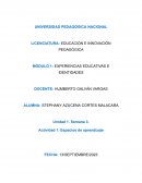 Experiencias educativas e identidades