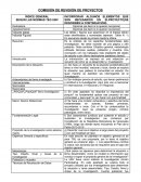 Comisión de revisión de proyectos