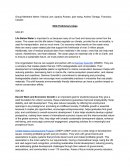 SDG Preliminary Ideas