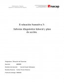 Diagnóstico laboral y plan de acción
