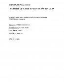 Análisis e intervención en situaciones de convivencia escolar