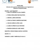 Artículos de la química relacionados con la Ingeniería en Sistemas Computacionales