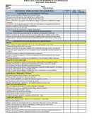 Rúbrica evaluativa de desempeño de los aprendizajes