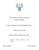 Historia Clínica Hospital General “Dr. Gaudencio González Garza”