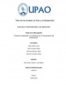 Violencia Intrafamiliar y su Influencia en el Pensamiento del Adolescente