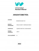 Argentometría