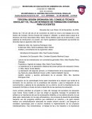 Consejo tecnico escolar 2023