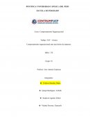 Comportamiento Organizacional. La Empresa A