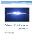 Cables y Conductores. Electricidad