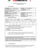 Informe evaluacion diagnostica de inicio (Del docente al Director)