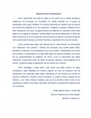 Barreras de la Comunicación