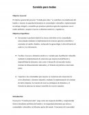 Proyecto "Comida para todos "