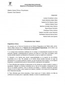 Psicodinamia Caso “Sasha”