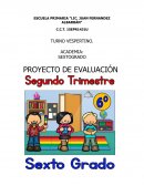 Proyecto de evaluación 6°