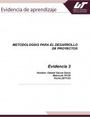 Metodologías para el desarrollo de proyectos