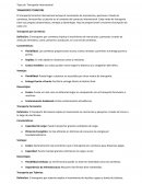 Tipos de Transporte Internacional