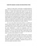 Ensayo sociedad liquida