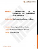 La importancia de evaluar.